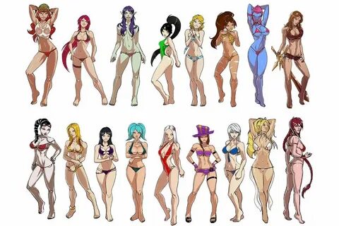 League of Legends Female Characters All Girls Poster Female 