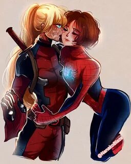 Please don’t leave again " Deadpool y spiderman, Superhéroes