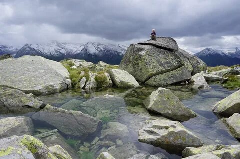 Water stone boulders free image download