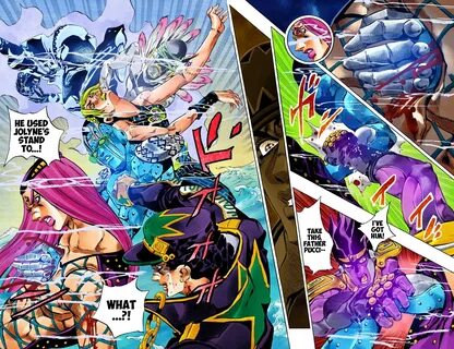 JoJo's Bizarre Adventure Part 6 - Stone Ocean Official Color