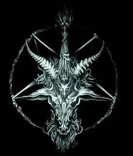 Baphomet Evil art, Satanic art, Dark fantasy art