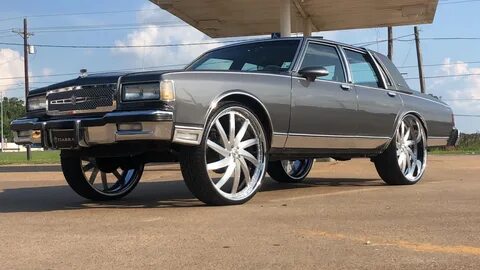 1988 Chevy Caprice LS Brougham on 28" Wheels (gallery and vi