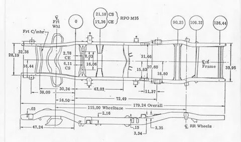 Frame / Chassis - Drawings or Schematic? - The 1947 - Presen