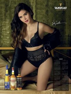 LOOK: Pia and Bella -the 2019 Ginebra and Tanduay Hot Calend