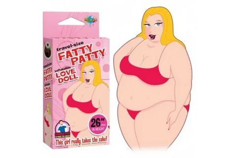 Мини-кукла для секса Travel Size Fatty Patty Blow Up Doll PD