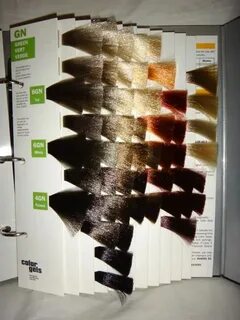 Redken Chromatics Color Swatches Redken Color Gels Permanent