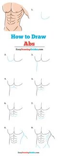 How to Draw Abs - Really Easy Drawing Tutorial How to draw a