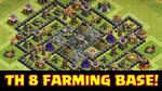 Clash of Clans TH8 (TOWN HALL 8) FARMING BASE! "THE SPIRAL" 