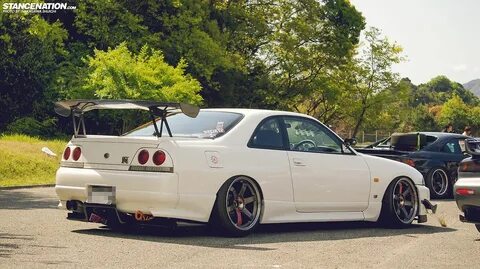 #Slammed #Skyline R33 freshhh Slammed cars, Nissan skyline, 