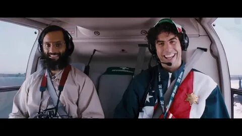 Dictator helicopter scene