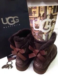 БАНТИК сваровски-коричневые. UGG сезон осень/зима 2015/2016.