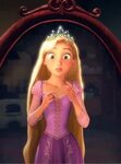 Rapunzel wearing the crown! Born princess! (Really, and real