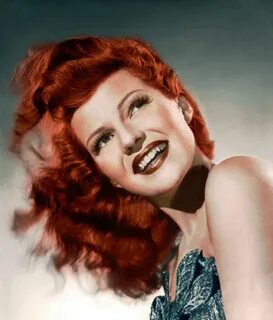 Ready Rita Rita Hayworth Full Color Pin Up Girl Photo Etsy