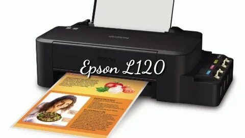 Printer Epson L120 - YouTube