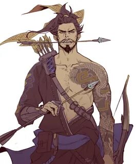 kkang-cheol Overwatch hanzo, Overwatch fan art, Overwatch