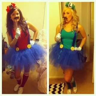 mario & lugi Cute halloween costumes, Mario and luigi costum