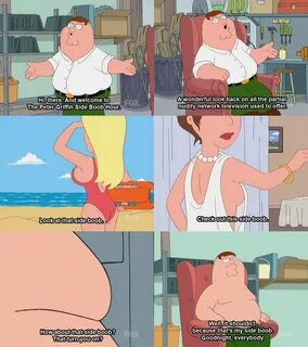 Peter griffin side boob meme