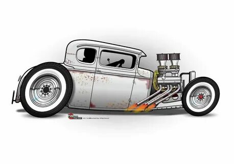 2) The CARtoon Speed Shop Weird cars, Cool car drawings, Car