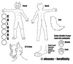 Free canine reference sheet by afoxens -- Fur Affinity dot n