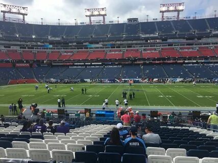 Nissan Stadium Section 112 - Tennessee Titans - RateYourSeats.com.