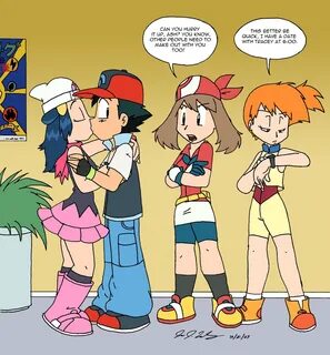 Pokemon fanfiction ash gangbang