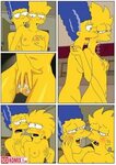 💚 Порно комикс Симпсоны. Лиза и Мардж. эро комикс лесбийских