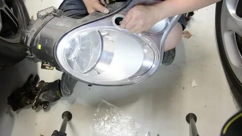 Replacing Porsche 911 Headlight Washer Covers - the hard way