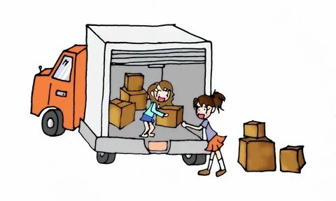 moving boxes - Clip Art Library