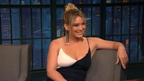 TVDeSab: Hilary Duff - Late Night with Seth Meyers 06/28/201