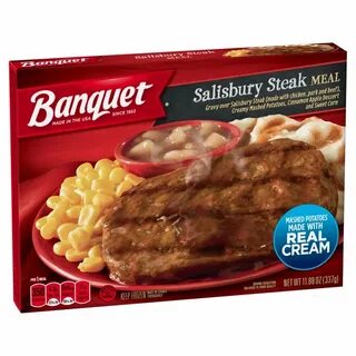 Banquet Salisbury Steak Meal, 11.88 oz - Walmart.com