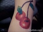 фото тату вишенки от 21.04.2018 № 161 - cherry tattoos - tat