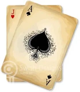 Vintage Blackjack Playing Cards Playing card tattoos, Vintag