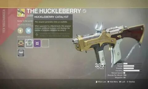 Cara Membuka Kunci Katalis Huckleberry di Destiny 2
