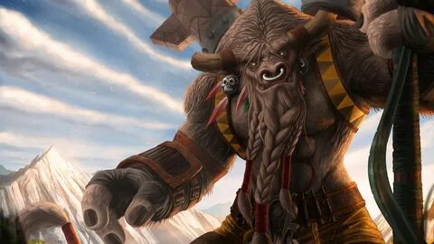 World Of Warcraft: Baine Bloodhoof 7wallpapers.net