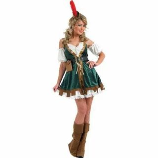 Mens Deluxe Robin Hood Medieval Fancy Dress Costume Adult Ou
