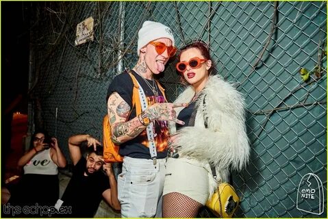 bella thorne and blackbear couple up for emo nite with jake 