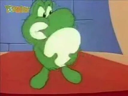 YOSHI JIGGLES HIS STOMACH WHILE UNFITTING MUSIC PLAYS - YouT