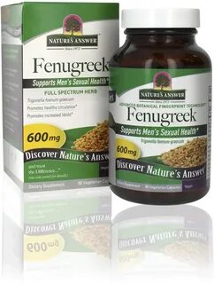 Natures Answer Fenugreek Seed - Vegetarian and Capsules Male Industry No. 1 90