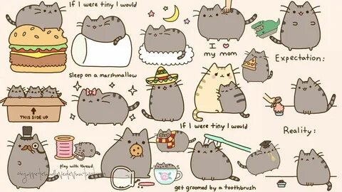 10 Best Pusheen The Cat Wallpaper FULL HD 1920 × 1080 For PC