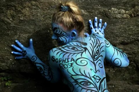 Body-painting in NYC