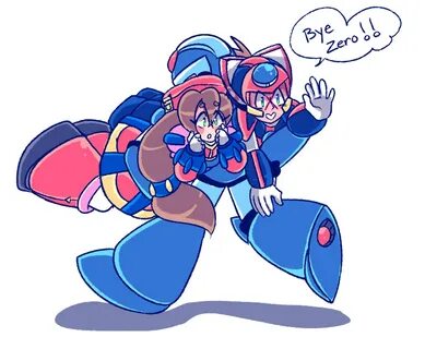 sunoharamomose: ""X stole the precious reploids " " Mega man