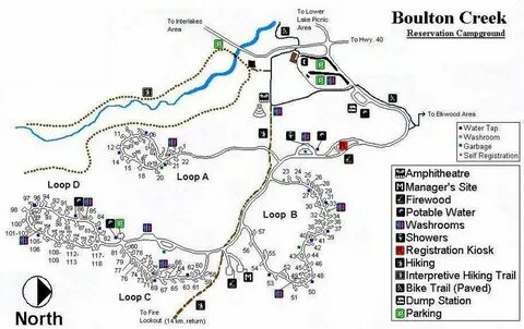 Boulton creek camping map - Google Search Creek, Camping