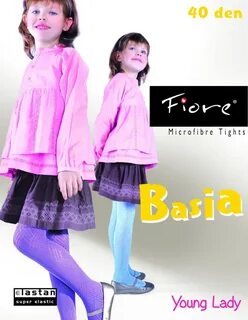 Poradňa Fiore Fiore detskémvzorované pančušky silonky BASIA 