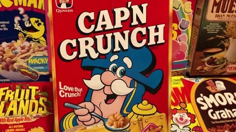 Cap’N Crunch 1989 Cereal 1980s 80sThen80sNow - YouTube