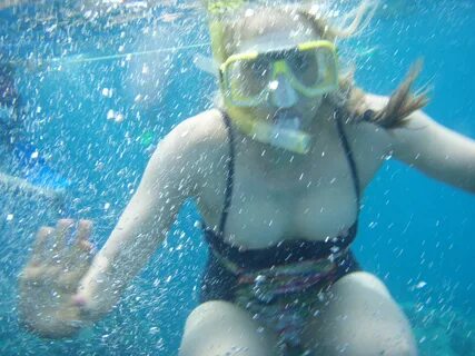 Underwater nipple slip.
