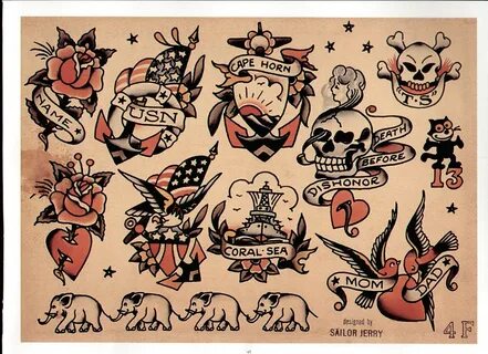 Art Sailor Jerry vol.1,2 The Jokes Over Tattoo