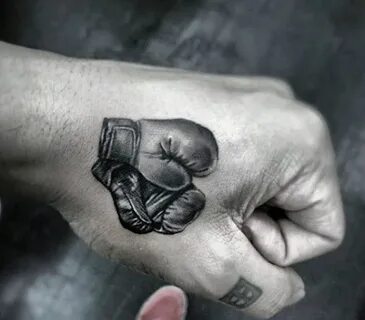 40 Boxing Tattoos For Men - A Gloved Punch Of Manly Ideas Bo