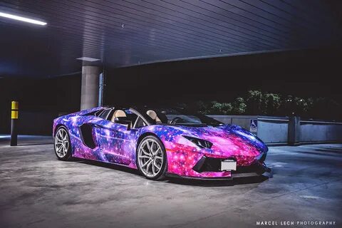 Galaxy Lamborghini Aventador Roadster SUPERCARS SHOW