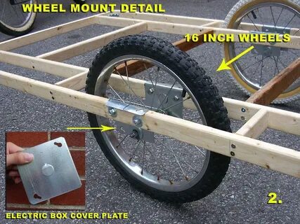 Sale bicycle trailer wheels and axles in stock