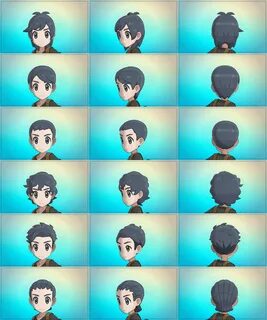 Pokemon Sun Haircuts / Hairstyles In Pokemon Ultra Sun And U
